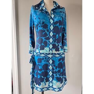 BCBG MAXAZRIA Floral Print Dress